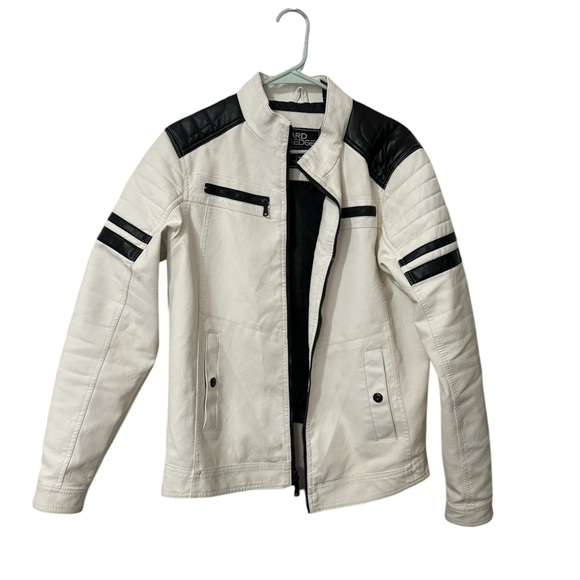 Urban Republic Performance Jacket White and Black - Picture 1 of 2